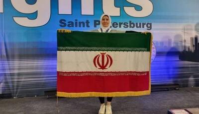 مقام سومی بانوی ملی‌پوش کتل‌بل ایران در کاپ جهانی روسیه