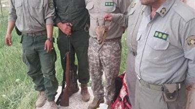 دستگیری شکارچیان بز کوهی در خرم آباد