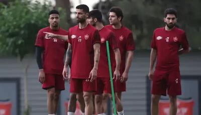 برگزاری تمرین پرسپولیس با سه بازیکن مصدوم