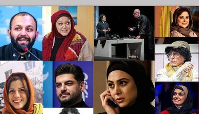 چهره‌ها در ویترین آثار نمایشی؛ از سارا بهرامی تا آزاده صمدی و صابر ابر    