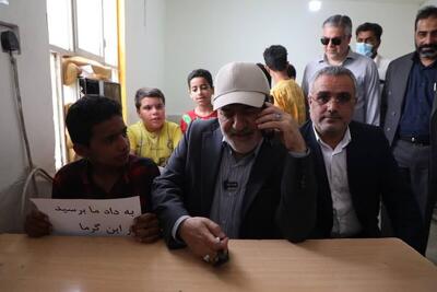 استاندار خوزستان دستور تجهیز فوری مدرسه روستای صلیحاویه شادگان را صادر کرد  