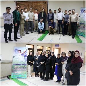 قطار یکشنبه های مینی گلف همدان در ایستگاه بیمارستان بعثت