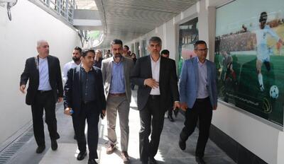 بازدید حسابرس کل هیات حسابرسی وزارت ورزش و جوانان از ورزشگاه آزادی