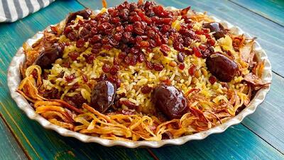 طعمی متفاوت از عدس پلو طرز تهیه عدس پلو کته دمپخت عدس بدون گوشت با روش جذاب!