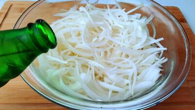 دلستر + پیاز / طرز تهیه ناهار فوری و بسیار خوشمزه با پیاز