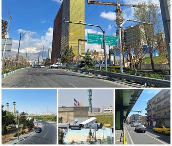 نوسازی و بهره‌برداری از ۳۰۰ دوربین هوشمند ثبت تردد طرح ترافیک و طرح کنترل آلودگی