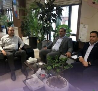 دیدار مدیرعامل منطقه آزاد ارس با مدیرعامل بنیاد تعاون وزارت دفاع