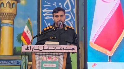معارفه سرهنگ حمید کمالی به عنوان فرمانده ناحیه بسیج سپاه بندرعباس