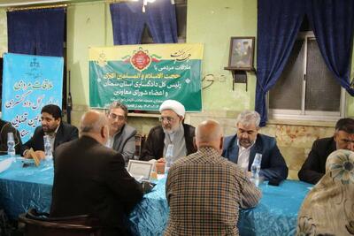 مسئولان قضایی استان سمنان به مشکلات منطقه خیرآباد رسیدگی کردند