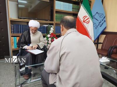 ۷۹ نفر از مراجعین در ملاقات مردمی با رئیس کل دادگستری خراسان شمالی دیدار کردند