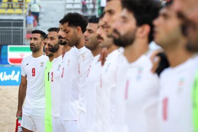 فوتبال ساحلی ایران و پرتغال؛ پیراهن اصلی بر تن تیم ملی - پارس فوتبال