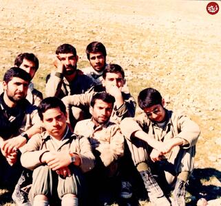 عکسی از سید مجتبی خامنه‌ای در جبهه؛ دهه ۶۰ | رویداد24