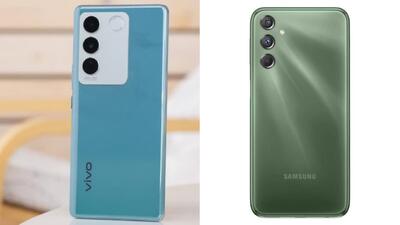 مقایسه سامسونگ Galaxy F34 با Vivo V27 | رقابت جذاب میان‌ رده‌ های پرطرفدار بازار