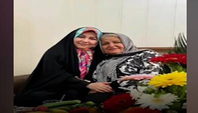 دیدار جالب گوینده خبر با معلم کلاس اول خود