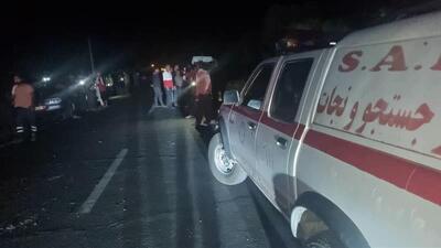 تصادف در فهرج با ۵ کشته و ۱۴ مصدوم/چند مامور پلیس در جمع حادثه‌دیدگان