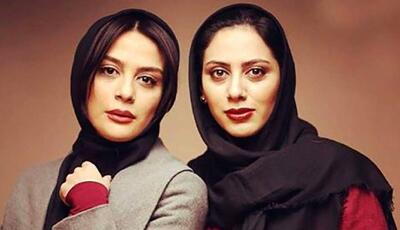 چهره ها/ عکسی زیبا از خواهران فرجاد در کنار گلاب آدینه