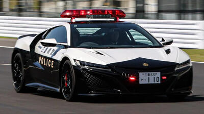 معرفی هوندا NSX پلیس ژاپن