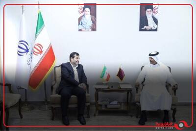  کلیپ دیدار سفیر قطر با دنیامالی وزیر ورزش و جوانان