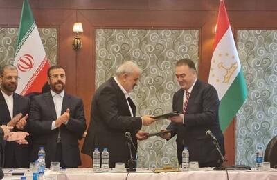 ۵ سند همکاری اقتصادی بین ایران و تاجیکستان امضاء شد
