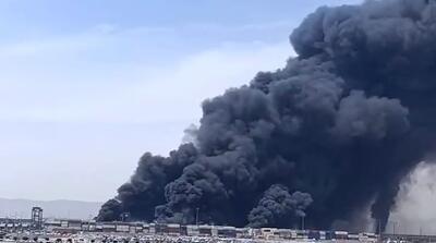 هلال احمر عامل حادثه آتش‌سوزی بندر شهید رجایی را اعلام کرد