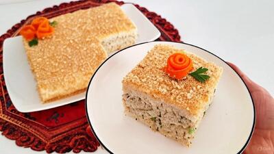 طرز تهیه کیک مرغ مجلسی برای مهمونی های خاص