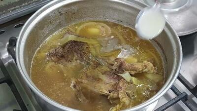 زیر برنجی لری / طرز تهیه زیر برنجی لری معروف و خوشمزه
