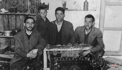 عکس/پدر مرمت فرش ایران