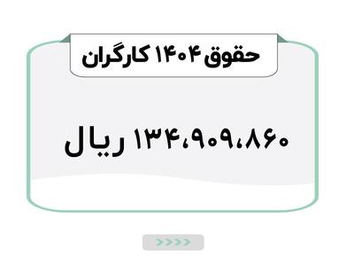 آیا بن مسکن و حق تأهل حقوق کارگران در سال 1404 افزایش می یابد