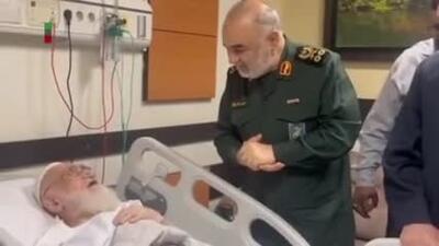 آیت الله نوری همدانی خطاب به سردار سلامی: شما دست راست رهبری هستید