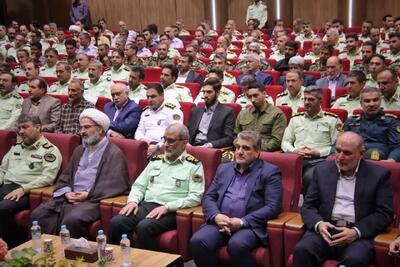 مراسم معارفه فرمانده جدید انتظامی سمنان برگزار شد