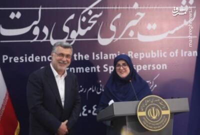 عکس/ نشست خبری سخنگوی دولت در بیمارستان  سینا