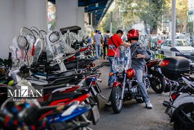بیش از ۷۶ درصد موتورسیکلت‌های تهران فرسوده‌ است