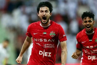 سردار، مهم‌ترین عامل قهرمانی شباب الاهلی در لیگ امارات - پارس فوتبال