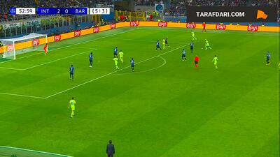 گل دیدنی اریک گارسیا به اینتر (اینتر 2-1 بارسلونا) - پارس فوتبال