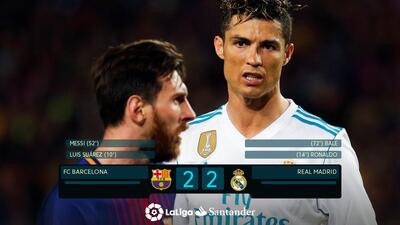 در شب آخرین گل رونالدو و مسی در ال کلاسیکو؛ تساوی 2-2 بارسلونا و رئال مادرید در سال 2018 - پارس فوتبال