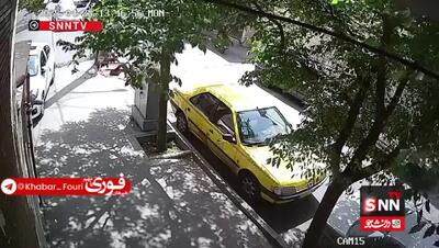 فیلم لحظه حمله زورگیران موتورسوار به یک مرد بازاری ! / رسانه ها اشتباه نوشتند دانشجو است