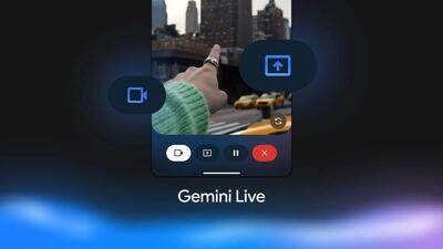 اضافه شدن قابلیت جست‌وجوی زنده Gemini Live به حالت AI Mode در اپلیکیشن گوگل