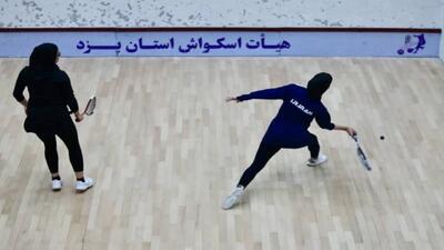 بانوی اسکواش باز یزدی راهی فینال یزدکاپ شد