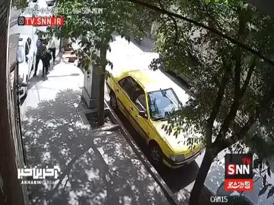 ویدئویی از حمله وحشیانه ۴ سارق به یک دانشجو