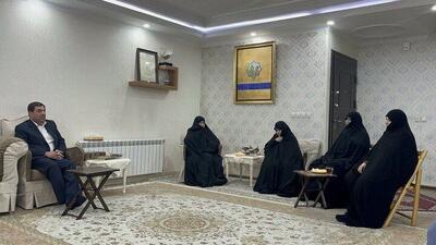 عکس/ حضور مخبر در منزل شهید رئیسی