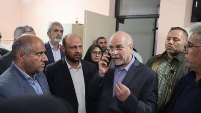 بازدید قالیباف از خوابگاه دانشگاه فرهنگیان گلستان