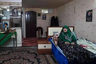 مادر ابراهیم رئیسی به مسعود پزشکیان  چه گفت؟ فیلم
