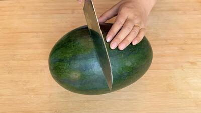 ۷ روش جالب برای برش زدن هندوانه (فیلم)