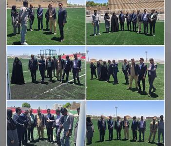 تجلیل مدیرکل امور شهر و شورا‌های استانداری کرمان از ریاست گروه مالی گردشگری