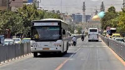سرویس‌دهی شبانه روزی ناوگان اتوبوسرانی بمناسبت سالروز میلاد امام رضا(ع)