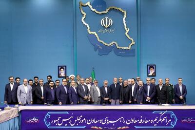 قدردانی پزشکیان از خدمات ظریف و دبیری