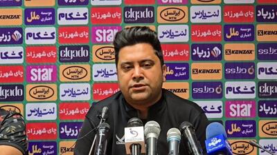 اخباری سرمربی چادرملو: با آماده ترین استقلال این فصل بازی داریم