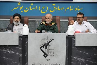 فرمانده سپاه استان بوشهر: بسیج سازندگی ۲۴۰۰ میلیارد ریال تسهیلات اشتغالزایی پرداخت کرد
