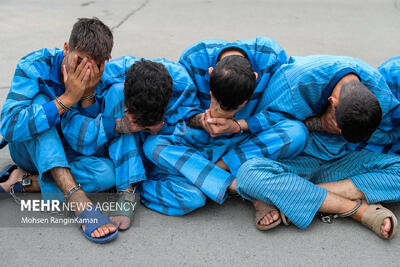 ۷ مددجوی متواری کرمانشاهی دستگیر شدند