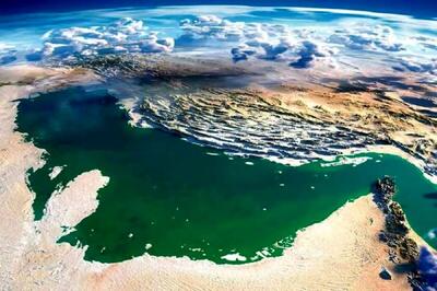 عکس/ نام خلیج‌‌فارس در موزۀ ملی قطر